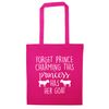 Forget prince charming this princess has her goat tote bag