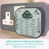 Kewtech KEWCHECK103 Mains Wiring Socket Tester