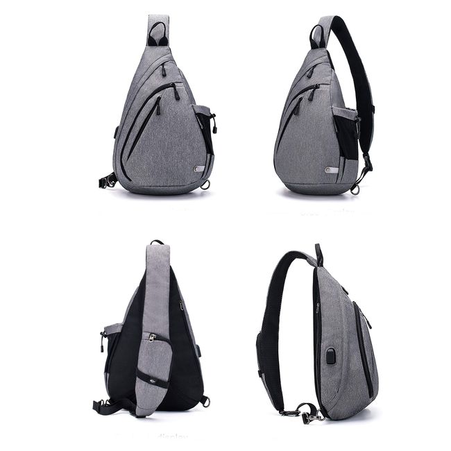 Sling Bag Men Women | Sling Backpack Waterproof Sport | Chest Bag Shoulder Crossbody Bag Triangle Backpack Outdoor Travelling Cycling Hiking
