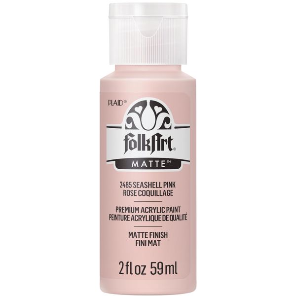 Plaid:Craft Acrylic Paint, Pink, 2 oz