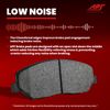 Front Ceramic Carbon Fiber Brake Pads for 2013-2018 Ford C-Max
