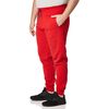 WT02 Men's Fleece Sweatpants & Joggers (Regular & Extended Sizes), Red, X-Large