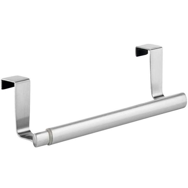 Stainless Steel Towel RackTowel Holder, Over Door Towel Bar,Practical Towel Holder for Kitchen Cupboards