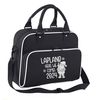Flox Creative Black and White Junior Dance Bag Custom Lapland Here We Come