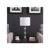 ORE International 19.75" in Jules Solid Prism Crystal Cubes Orb Table Lamp