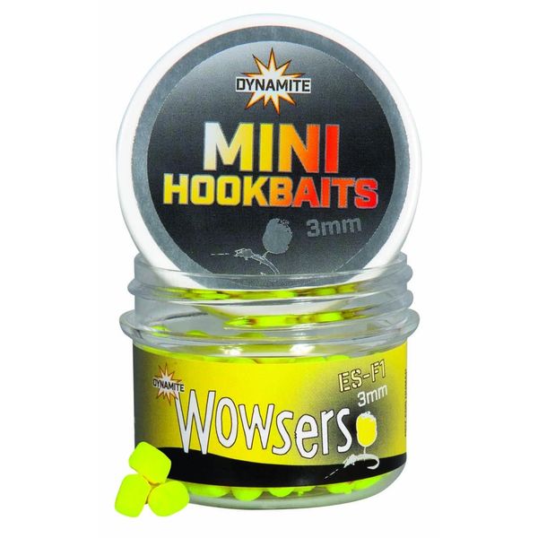 Dynamite Baits Wowsers Mini Hookbaits 3mm YELLOW