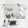 GBYAN Wire Baskets for Wall Grid Panel, Grid Wall Basket, Wire Shelf Panel Accessories, 2 Pack