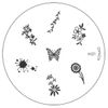 Konad Stamping Stencil for Nail Art M21