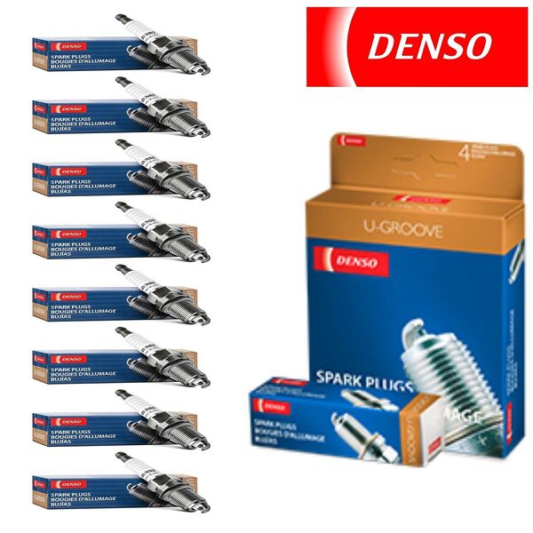 8 Pack Spark Plugs Denso Standard for CADILLAC DEVILLE 1982-1987 V8-4.1L
