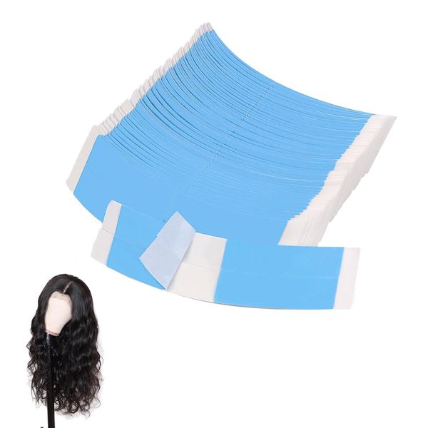 48 Stück Perückenband,Wig Glue Tape,Rsatztapes Klebestreifen,Tapes Klebestreifen Extensions,Tape Extensions Kleber,Tape Kleber Extensions,Extensions Tape,Für Perücken Wasserdichtes Ersatztapes