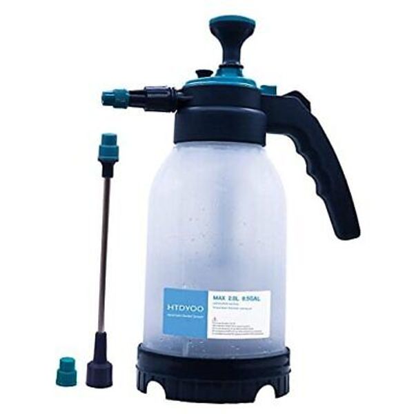 0.5 Gallon Hand Pump Sprayer, Hand Held Garden Sprayer, Water Spray Unit with