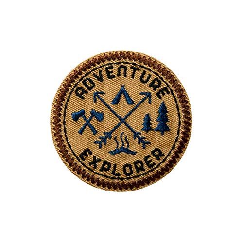 Mono-Quick Adventure Explorer Iron-On Patch 5.3 cm