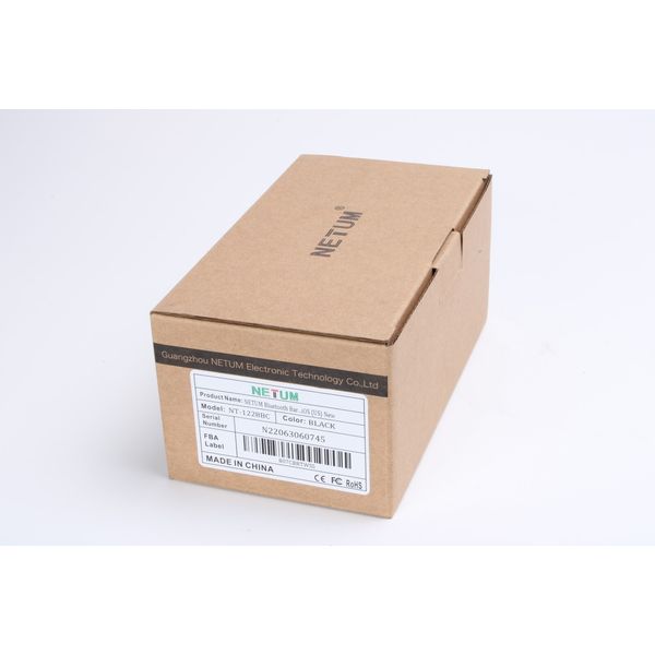 NETUM NT-1228BC Bluetooth Barcode Scanner Compatible with 2.4G Black - NEW