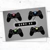 Olivia Samuel 20 x Gaming Party Invites from Ready to Write Invitations with envelopes.