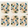 ZINIPIN FA00260 Foot Nail Seal Navy Stone