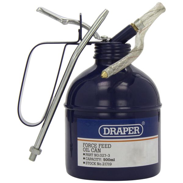 Draper 21719 Force Feed Oil Can, 500ml