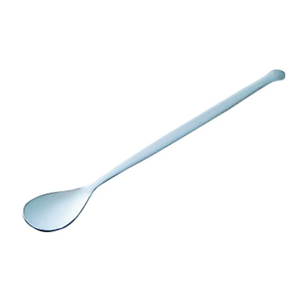 Medicine spoon (stainless steel) large 189mm 1 piece Matsuyoshi Medical Instruments 08-2645-02