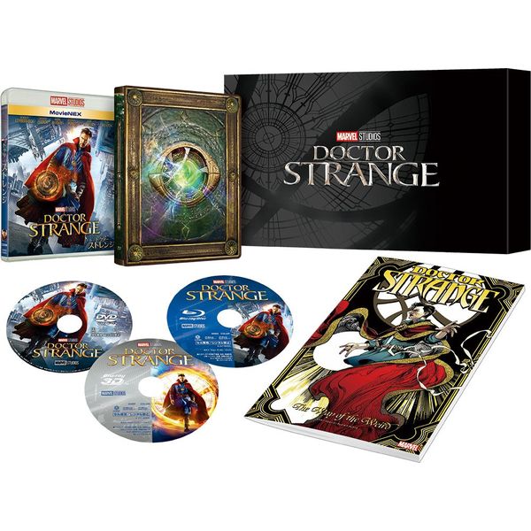 Doctor Strange Remix MovieNEX Premium Box Blu-ray 3D + Blu-ray + DVD + Digital Copy (Cloud-Compatible) + MovieNEX World (Japanese Disc; English Language Not Guaranteed)