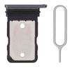iReplaceParts SIM Tray Replacement Slot Rubber Gasket With Ejector Tool - Compatible With Google Pixel 7 & 7 Pro (Black)