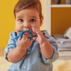 Baby Wrist Teething Ring/Bracelet - Blue