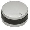 Spares2go Control Knob for Howden Lamona Oven Cooker (Black/Silver)