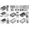16' x 24' Reverse Gable Backyard Storage Shed Plans #D1624G, Free Material List