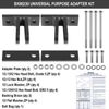 BX88230 Bolt-On Base Plate Bracket Kit For Blue Ox Tow Bars Purpose Adapter Kit