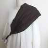 Linen Wide Shoulder Support SLR Camera Strap Mirrorless Handmade Charcoal