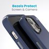 Speck iPhone 15 Plus Case, Blue - Slim, 6.7 Inch - Presidio2 Pro Blue/Grey