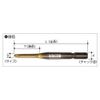 Onishi Kogyo Hexagonal Shaft Point Tap, M4 x 0.7