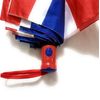 Folding Travel Umbrella with Union Jack Design and Automatic Push Button Opening Britain England