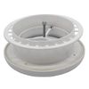 Kair Plastic Round Ceiling Vent 150mm - 6 inch Diffuser/Extract Valve with Retaining Ring