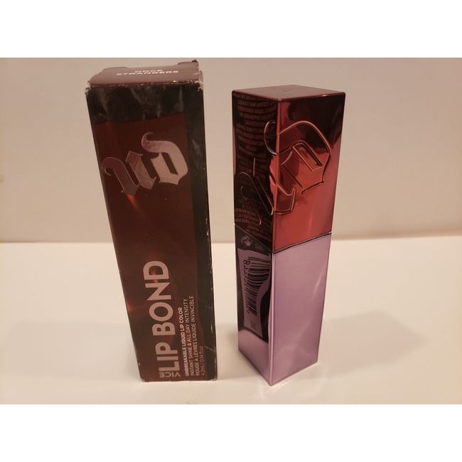 Urban Decay ~ Vice Lip Bond ~ Unbreakable Liquid Lip Color ~ Once Strangers~ NIB