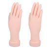 HAMILO Training Hand Nail Hand Mannequin Practice Right Hand, Set of 2