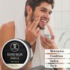 Striking Viking Vanilla Beard Balm - Styles, Strengthens & Softens Beards and Mustaches - Natural Beard Conditioner Wax with Organic Shea Butter, Tea Tree, Argan & Jojoba Oils and Vanilla Scent