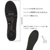 Kozzim Secret Insole, Arch Support, Shock Absorption, Increases Height, 4 Sizes Available, 0.8 / 1.2 / 2.0 inches (2 / 3 / 4 / 5 cm), Black