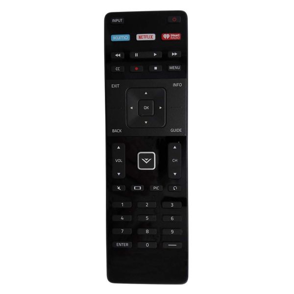 Walpire Remote Control XRT122 XUMO Compatible with VIZIO D55U-D1 D55UD1 D58U-D3 D58UD3 D65U-D2 D65UD2 E32-C1 E32C1 E32H-C1 E32HC1 E40-C2 E40X-C2 E43-C2 E48-C2 E48C2 E50-C1 E50C1 E55-C1