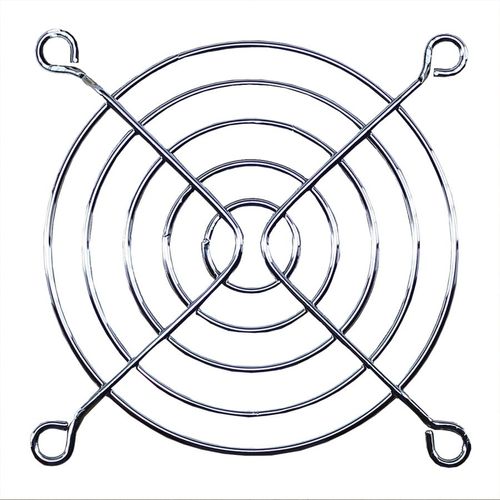 Orion Fans G80-18 80mm x 80mm Steel Fan Guard Silver Bright Nickel Chrome Plated