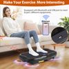 Vibration Platform Plate Whole Body Shaker Exercise Machine Massager Home Black