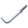 Hooks, Should, White, 11/2" (PK10), Fasteners & Hardware, Qty X 10 | D01194