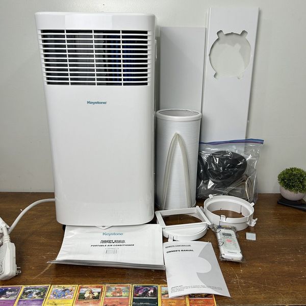 Keystone | 115-Volt 9000 BTU (5000 BTU DOE) Portable Air Conditioner with Remote