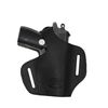 Barsony Black Leather Pancake Gun Holster for SIG 238 Right