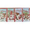 Set of 4 Christmas Money Wallets