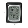 Indoor Digital Thermometer & Hygrometer with Temperature and Humidity Gauge (003