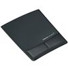 Fellowes 9180901 Memory Foam Wrist Rest w/Attached Mouse Pad, Black