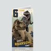 Jurassic World Age 6 Birthday Card