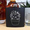 6oz (170ml) 'Potted Cactus' Pocket Hip Flask (HP00036017)