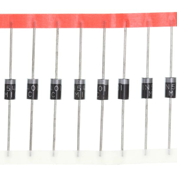 HUABAN 10pcs 1N5401 Rectifier Diode 3A 100V DO-27 (DO-201AD) 5401 3 Amp Amplifier 100 Volt