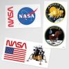 NASA Apollo Moon Landing Collectible Stickers