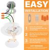 4 Inch Field Selectable 5CCT LED Motion Sensor Ceiling Light, 120V Wired Closet 